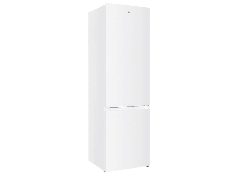 Frigorífico combi - OK . OFK 631 E NF W, No frost, 199.6 cm, 326 l, Alarma puerta abierta, Blanco