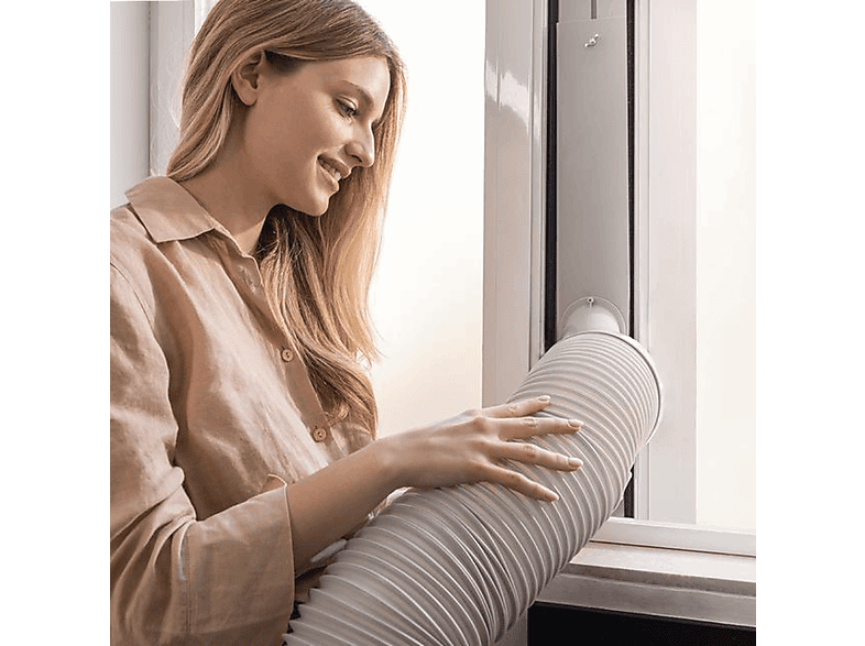 Aire acondicionado portátil - Cecotec ForceClima 7500, Silencioso, 1750 fg/h, 4 modos, 2 velocidades, 15 m², WiFi, Blanco