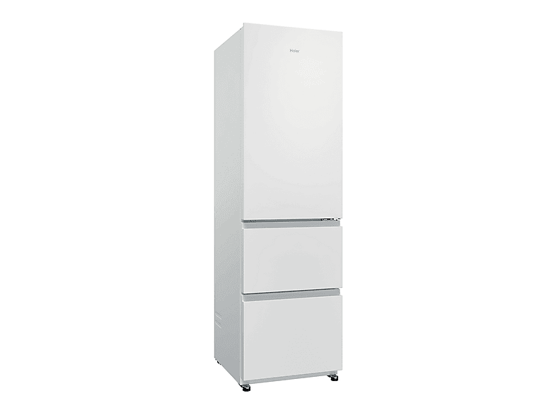 Frigorífico combi - Haier HTR3518ENMW, Altura 1850 mm, Capacidad 303 l, Blanco