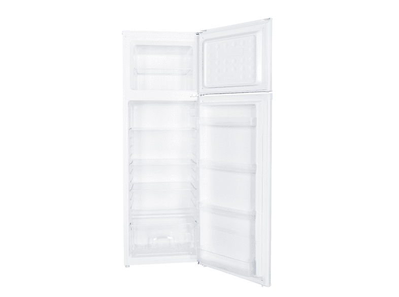 Frigorífico dos puertas - OK . OFK 481 E W, Compresor, 165 cm, 248 l, Luz interior, Blanco