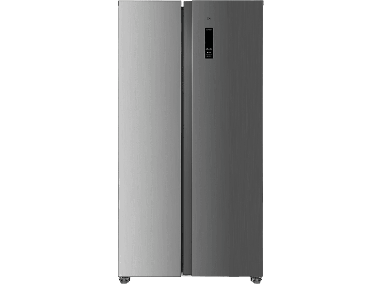 Frigorífico americano - OK . ODD 141 E NF IN, No frost, 177 cm, 442 l, Control táctil, Inox