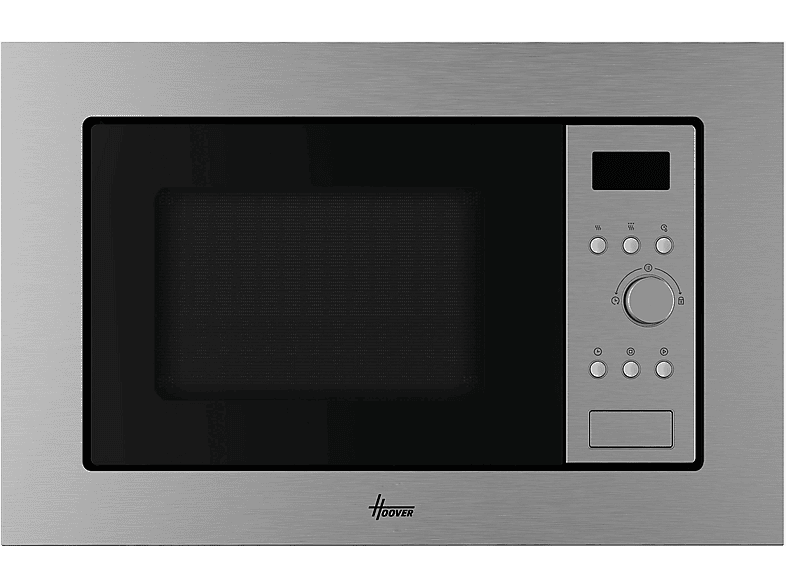 Microondas integrable - Hoover HO20FMW7X, 8 potencia, 20 l, Plata