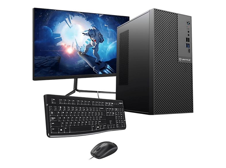 Pack PC gaming - Trending PC Batuu, Intel Core i9-12900K, 32 GB RAM, 1 TB SSD, UHD 770, Windows 11 Pro, Monitor 24 " Full-HD, Negro