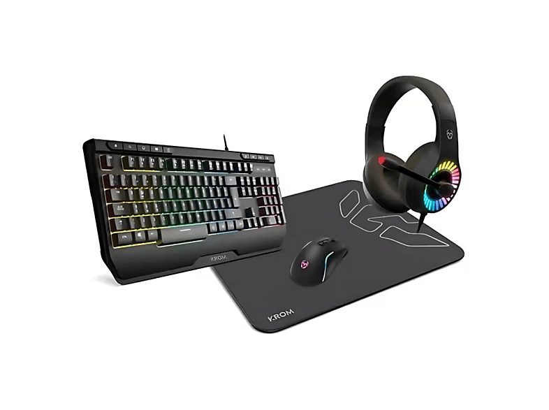 Pack PC gaming - Trending PC Frigia, AMD Ryzen 7 5700G, 32 GB RAM, 1 TB SSD, Radeon™ RX Vega 8, Windows 11 Pro, Monitor 24 " Full-HD, Negro