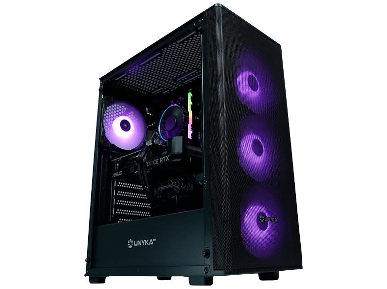PC Gaming - Epical-Q Klaulis, AMD Ryzen 5 8400F, 16 GB RAM, 1 TB SSD, GeForce RTX™ 5060, Windows 11 Pro, Negro
