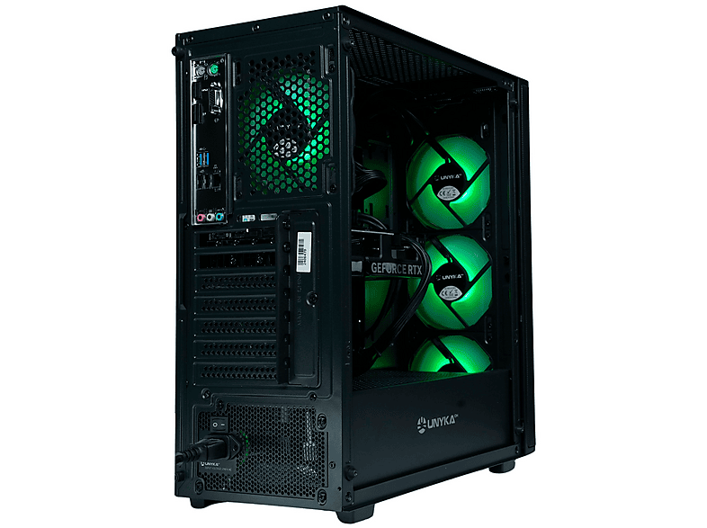 PC Gaming - Epical-Q Klaulis, AMD Ryzen 5 8400F, 16 GB RAM, 1 TB SSD, GeForce RTX™ 5060, Windows 11 Pro, Negro