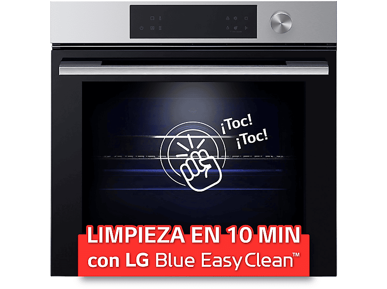 Horno - LG WSED7613S, Multifunción, Pirolítico, 76 L, 59.2 cm, EasyClean™, ThinQ™, Acero inoxidable