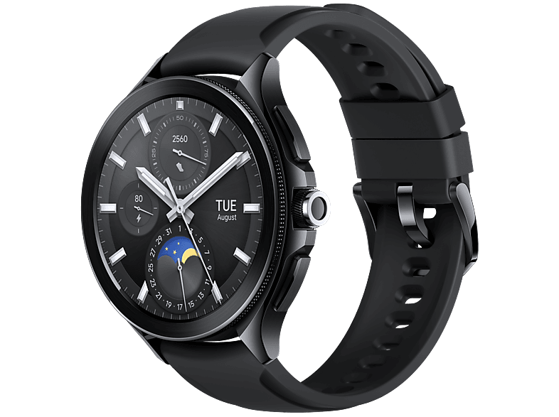 Smartwatch - Xiaomi Watch 2 Pro, 4G, Wear OS Google, Bluetooth, Wifi, Batería hasta 55 horas, Sensor impedancia, Multideporte, Negro