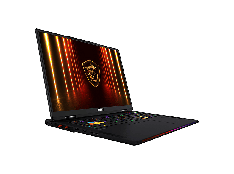 Portátil Gaming - MSI Raider 18 HX AI A2XWIG-270FR, Intel Core Ultra 9, 285HX, 64 GB RAM, 2000 GB SSD, GeForce RTX™ 5080, Windows, Negro