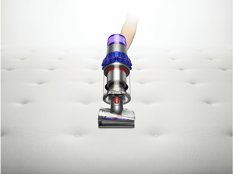 Aspirador escoba - Dyson v15 Detect™ Fluffy, Potencia automática 240, Accesorio para Colchones y Tapicería, 60 min, Cepillo FluffyOptic, Níquel