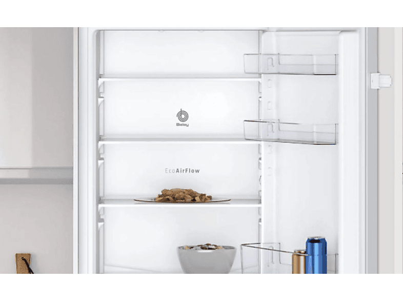 Frigorífico - Balay, Frigorífico combi integrable- Balay 3KIE711S, Low Frost, 177 cm, 267 l, Cajón Fresh, Blanco