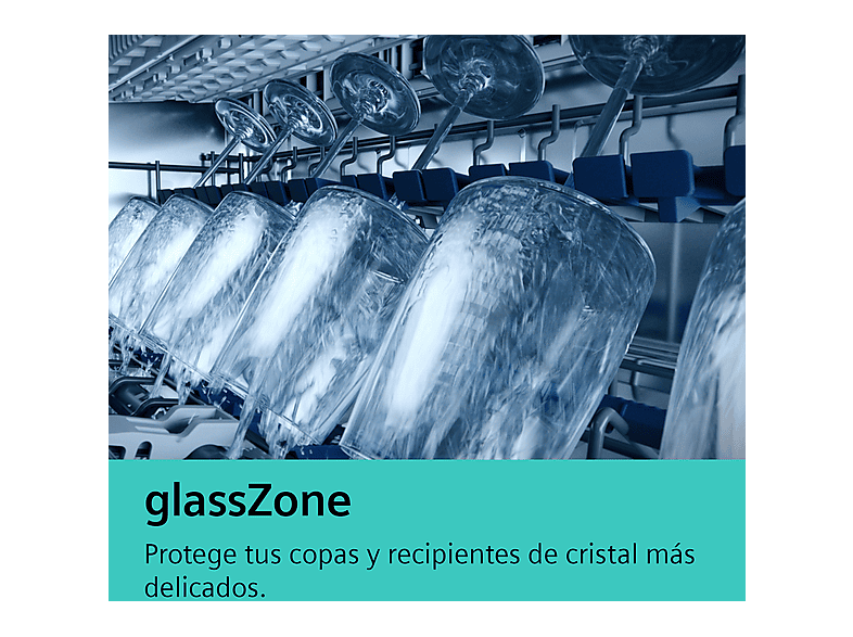 Lavavajillas integrable - Siemens SX75ZX07CE, 14 servicios, 8 programas, 59.8 cm, VarioSpeed+, Sin panelar