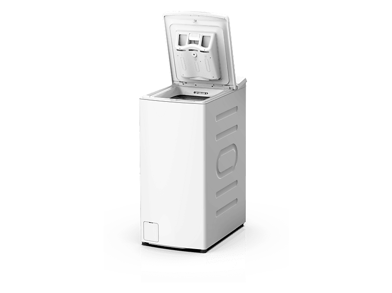 Lavadora carga superior - Midea MF100T70B/W-ES, 7 kg, 1200 rpm, 15 Programas, Monitor LED, Blanco