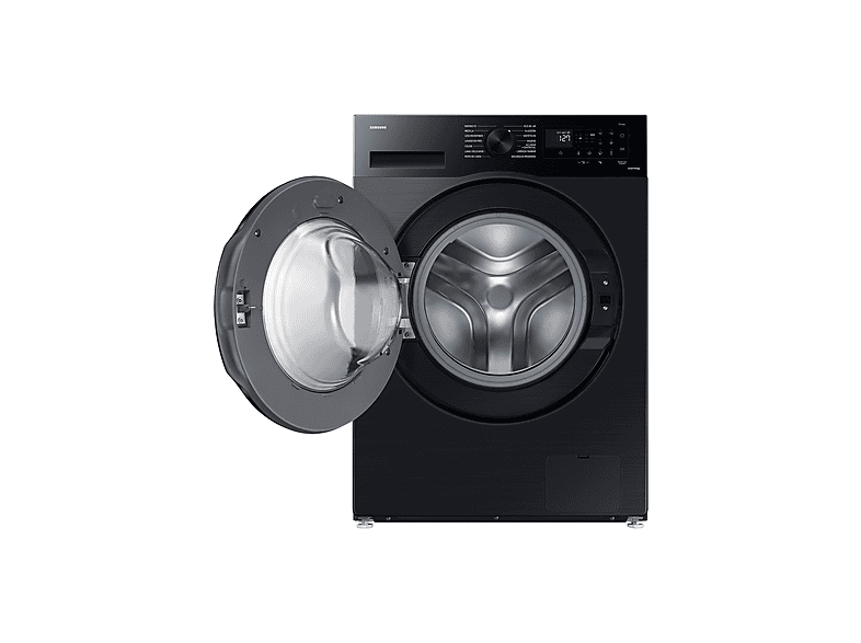 Lavadora carga frontal - Samsung WW90CGC04DABEC, 9kg, 1400 rpm, EcoBubble™, Función WiFi con SmartThings, Negro