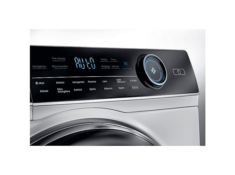 Secadora bomba de calor - Haier I-Pro Series 7 HD90-A3979, Bomba de calor, 9 kg, 14 programas, Blanco