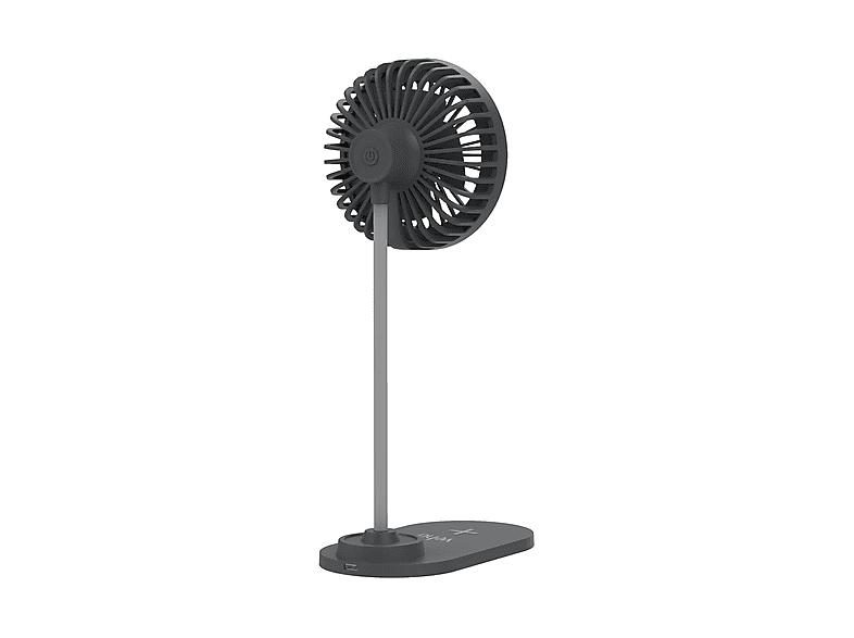 Ventilador de pie - Veho UF-2, 15 W, 3 velocidades, Negro