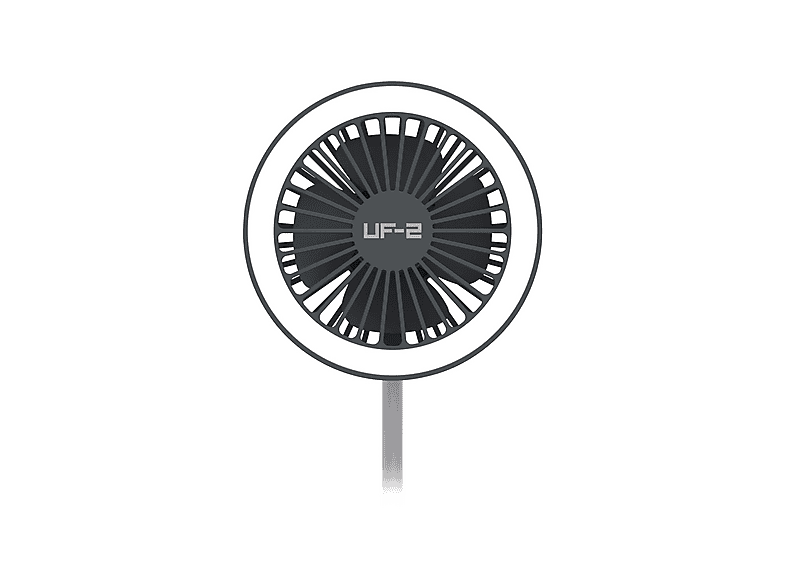 Ventilador de pie - Veho UF-2, 15 W, 3 velocidades, Negro