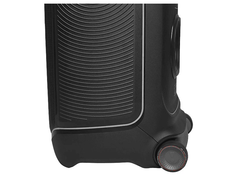 Altavoz de gran potencia - JBL PartyBox Ultimate, 1100W, Espectáculo luces, Bluetooth, WiFi, Asa y ruedas, Negro