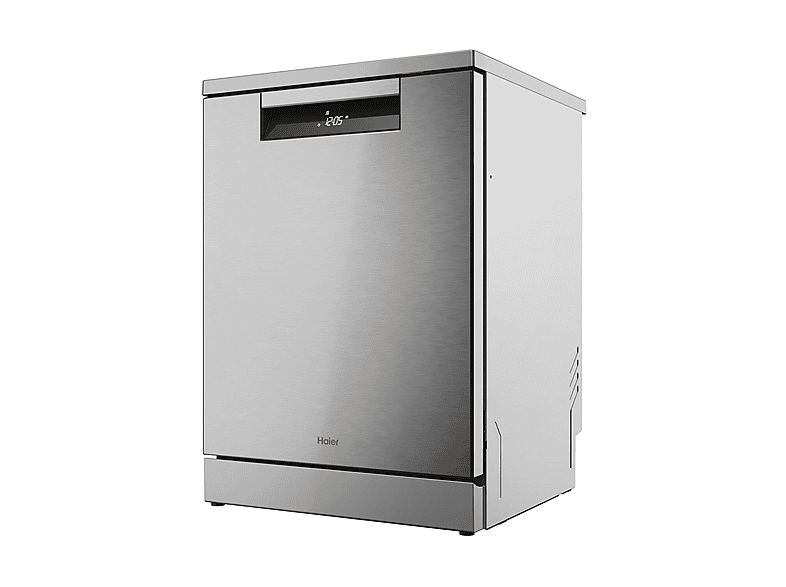 Lavavajillas - Haier I-Pro Shine Series 3 XF 5C4M1X, 15 servicios, 10 programas, 60 cm, Motor Inverter, Wi-Fi, Inox