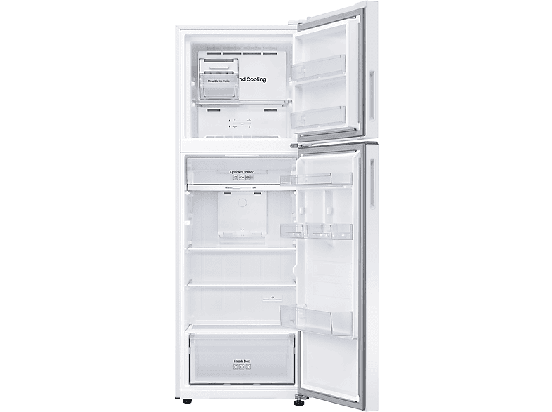 Frigorífico dos puertas - Samsung RT31CG5624WWES, No Frost, 171.5 cm, 305 l, All Around Cooling, Power Cool, Blanco