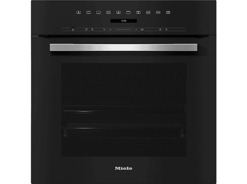 Horno - Miele H 7165 B, Multifunción, Esmalte fácil de limpiar, 76 l, WiFi, 59.5 cm, Negro