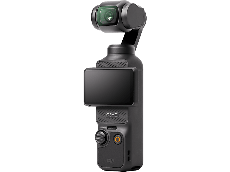 Cámara deportiva - DJI Osmo Pocket 3, 4K/120 fps, Pantalla giratoria 2", CMOS de 1", Estabilización mecánica 3 ejes, Negro