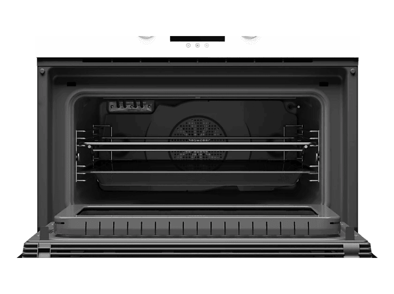 Horno con microondas - Teka HLC 8440 C, Multifunción, Limpieza por vapor, 40l, 59.5 cm, 5 potencias, Blanco