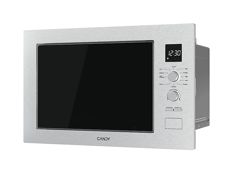 Microondas integrable - Candy CA38FL7NWXW, 8 potencia, 25 l, Acero inoxidable