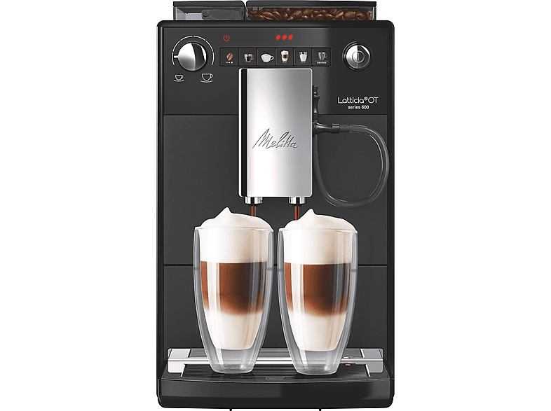 Máquina espresso - Melitta Latticia OT F300-100, 15 bar, 1450 W, 8 tazas, Negro