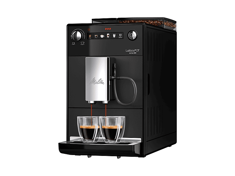Máquina espresso - Melitta Latticia OT F300-100, 15 bar, 1450 W, 8 tazas, Negro