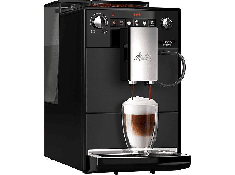 Máquina espresso - Melitta Latticia OT F300-100, 15 bar, 1450 W, 8 tazas, Negro