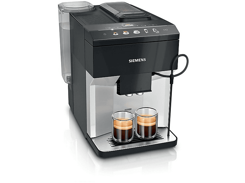 Máquina espresso - Siemens TP511D01, 15 bar, 1500 W, Metálico, Plata