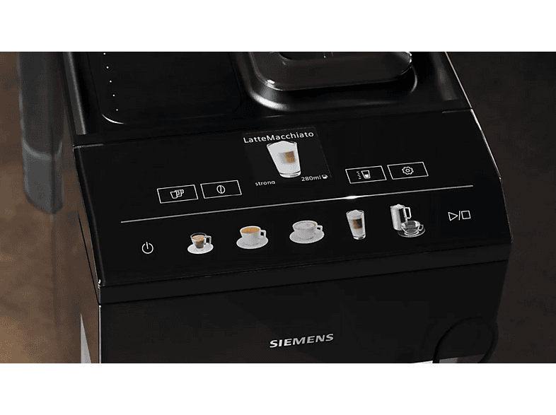 Máquina espresso - Siemens TP511D01, 15 bar, 1500 W, Metálico, Plata