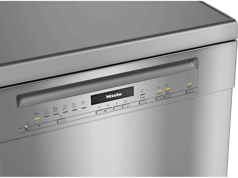 Lavavajillas - Miele G 7130 SC, 14 servicios, 8 programas, 59.8 cm, Dosificación automática, Inox