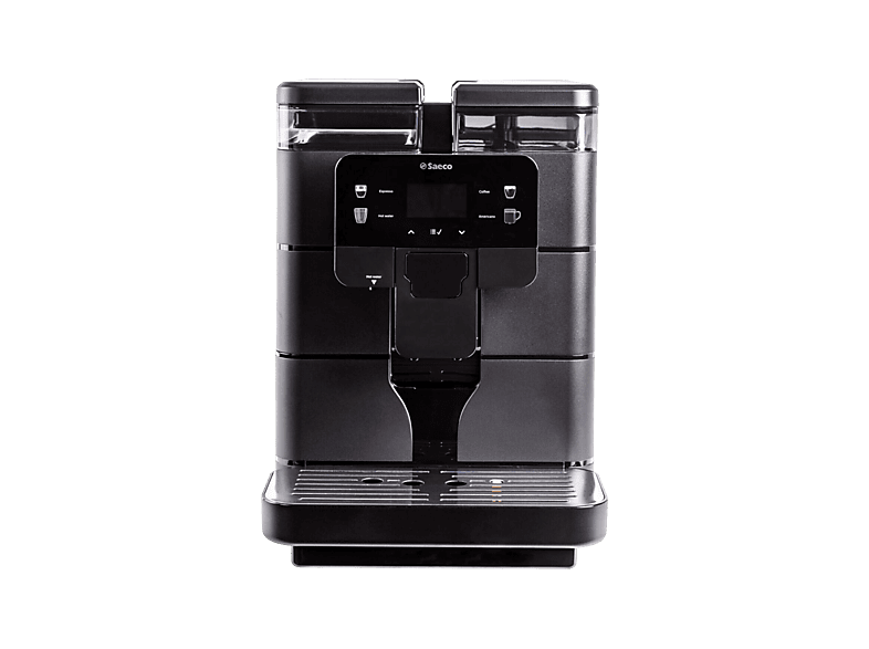 Máquina espresso - Saeco New Royal Black, 1400 W, 2 tazas, Negro