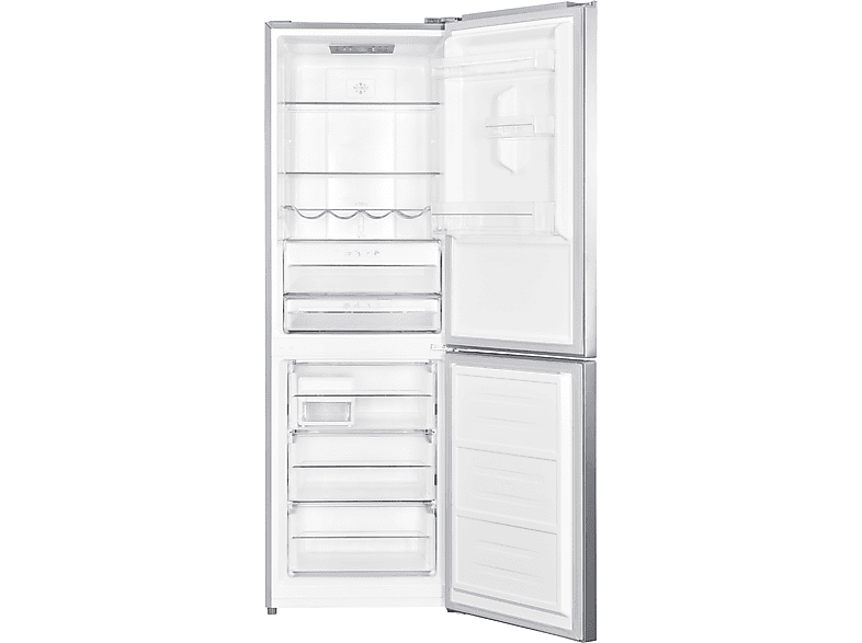 Frigorífico combi - Koenic KFK 611-1 C NF IN, No Frost, 183.5 cm Altura, 323 l, Acero inoxidable