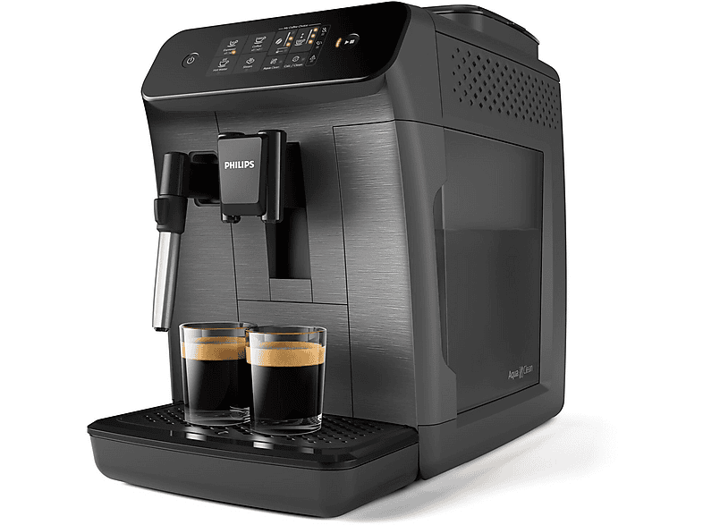 Máquina espresso - Philips 800 series EP0824/00, 15 bar, 1500 W, 12 tazas, zwart