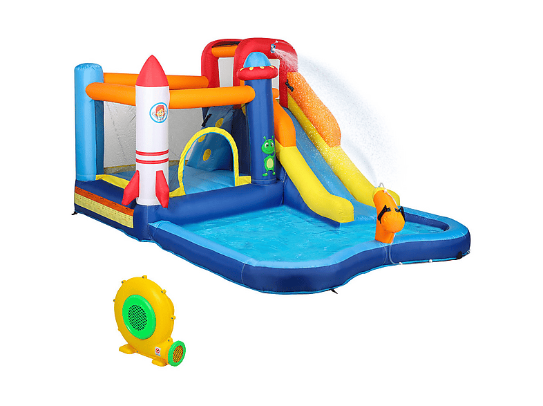 Castillo hinchable infantil - Aiyaplay 346-017V90MX, a partir de 3 año(s), Multicolor