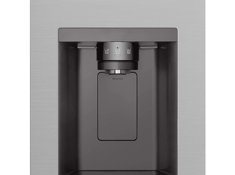 Frigorífico americano - LG GSLC41PYPE, No Frost, 179 cm, 638 l, LinearCooling™, SpacePlus™, Inox antihuellas