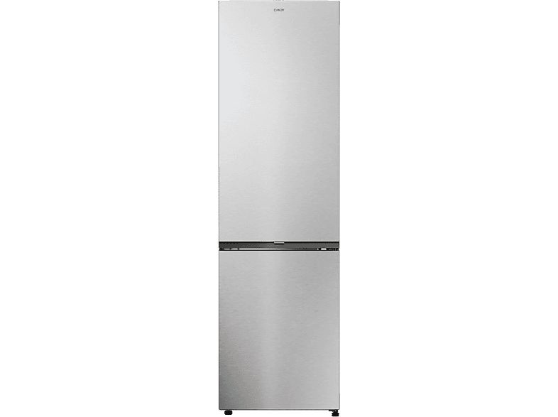 Frigorífico combi - Candy Fresco CNCQ2T620EX, No Frost Circle +, 205 cm, 409 l, Iluminación LED, Inox