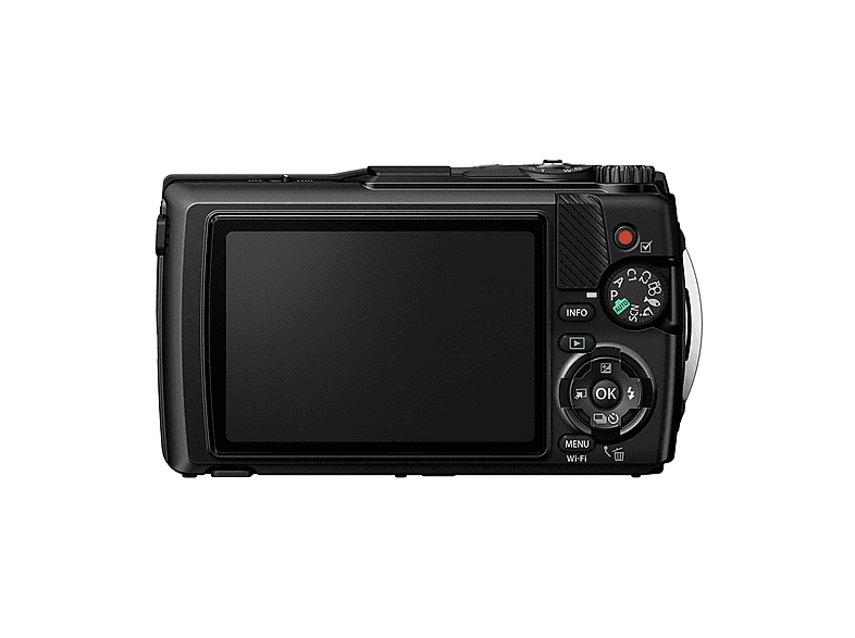 Cámara compacta - OM System OMSTG7B, 12 megapixel, (3840, 2160), Negro