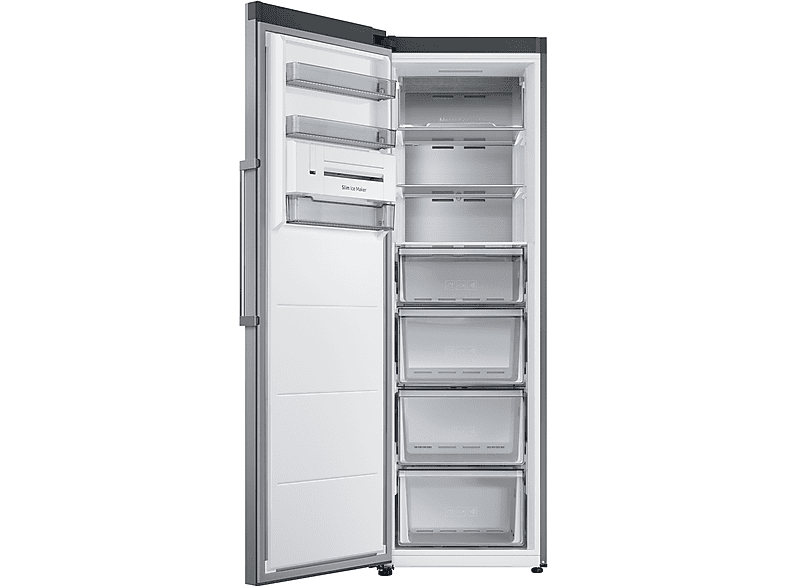 Congelador vertical - Samsung Smart RZ32C7BB6S9/EF, 323 l, 186 cm, All Around Cooling, WiFi, Inox