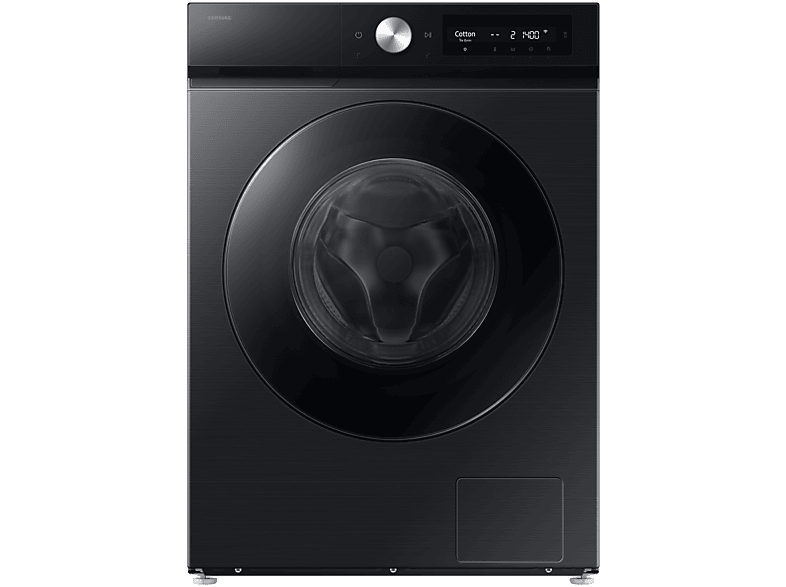 Lavadora carga frontal - Samsung WW90DB7U94GBU3, 9 kg, 1400 rpm, Autodosificación, AI EcoBubble™, Función WiFi con SmartThings™, Negro
