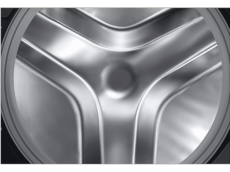 Lavadora carga frontal - Samsung WW90DG6U85LBU3, 9 kg, 1400 rpm, Autodosificación, AI EcoBubble™, AI Wash, Negro