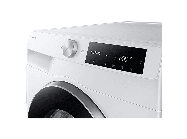 Lavadora carga frontal - Samsung WW90DG6U85LEU3, 9 kg, 1400 rpm, Autodosificación, AI EcoBubble™, AI Wash, Blanco