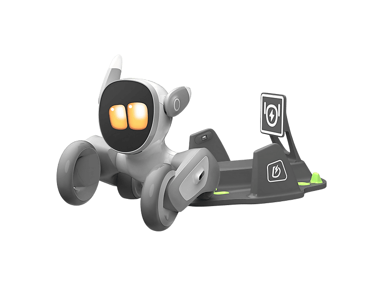 Perro robot inteligente con IA - Loona EPP3.0, Cámara 3D-ToF, Integrado Amazon Lex y ChatGPT, Interactúa con objetos, Múltiples idiomas
