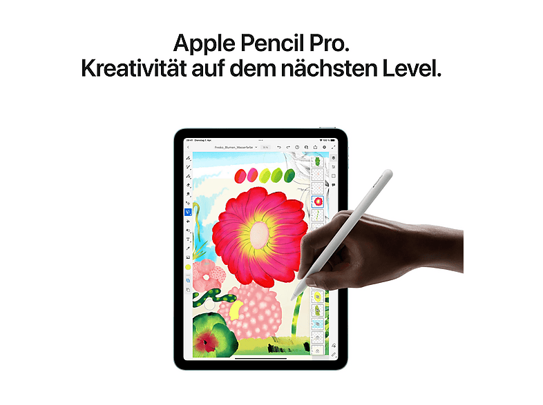 Tablet - Apple iPad Air 13" (M3), 128 GB, Azul, 13 " Retina, 8 GB RAM, Apple M3, Tablet iPadOS