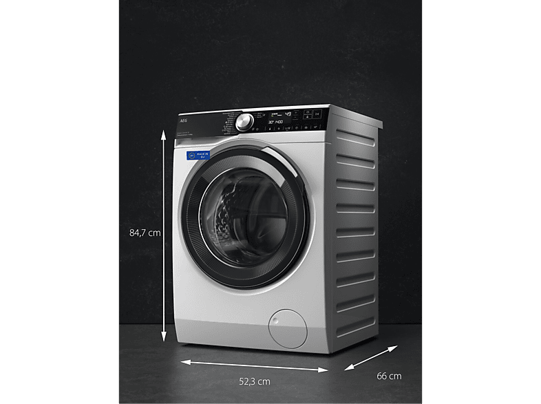 Lavadora carga frontal - AEG LFR9514L6U, 10 kg, 1400 rpm, 12 programas, AbsoluteCare, A ‐ 35%, Blanco