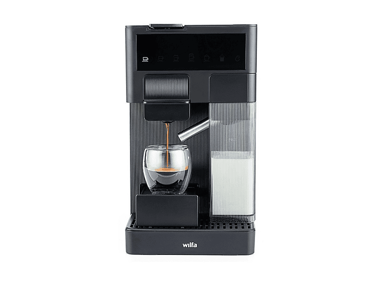 Cafeteras multicápsulas - Wilfa Volo Multi Coffee Machine, 20 bar, 350 ml, 1350 W, Negro