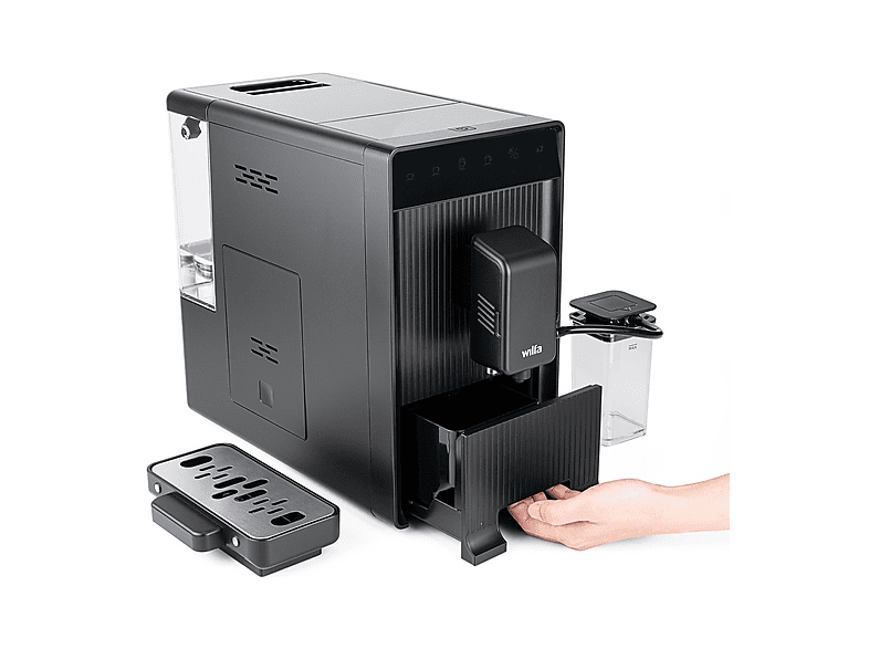 Cafetera espresso - Wilfa Volo Automatic, 20 bar, 1690 W, 240 ml, 2 tazas, Negro